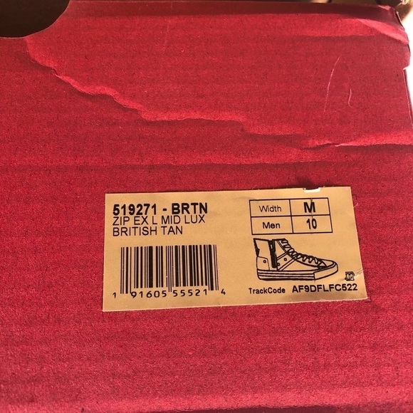 LEVI’S Side Zip Mid Top Fashion Sneaker Shoes - Picture 10 of 10